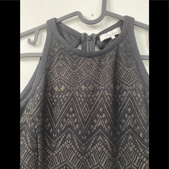 Parker Knitted Formal Evening Party Dress Size Large - Picture 4 of 12